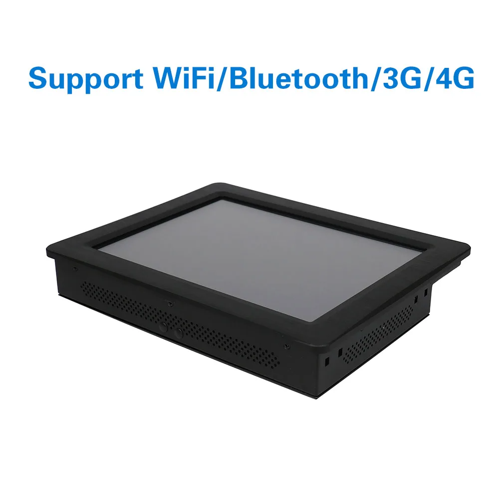 Online Yanling Neue 10.4 ''Taiwan Fünf-draht Resistiven Touchscreen Mini PC Intel J1900 Quad Core 2 COM Port Alle-in-one Tablet Computer