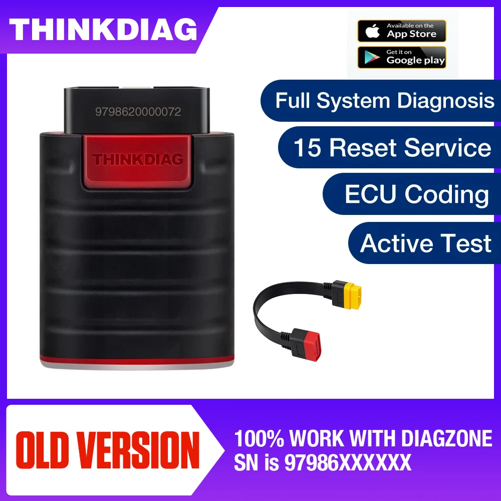 Диагностический сканер ThinkDiag obd2 pk EasyDiag AP200 для считывания кодов диагностический