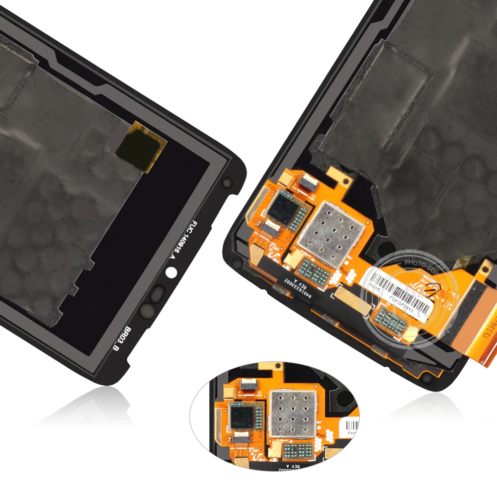 Для Motorola Droid Turbo XT1254 ЖК дигитайзер Сенсорная стеклянная линза Панель для XT1225