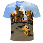 Футболка детская, с 3D-принтом, для мальчиков и девочек