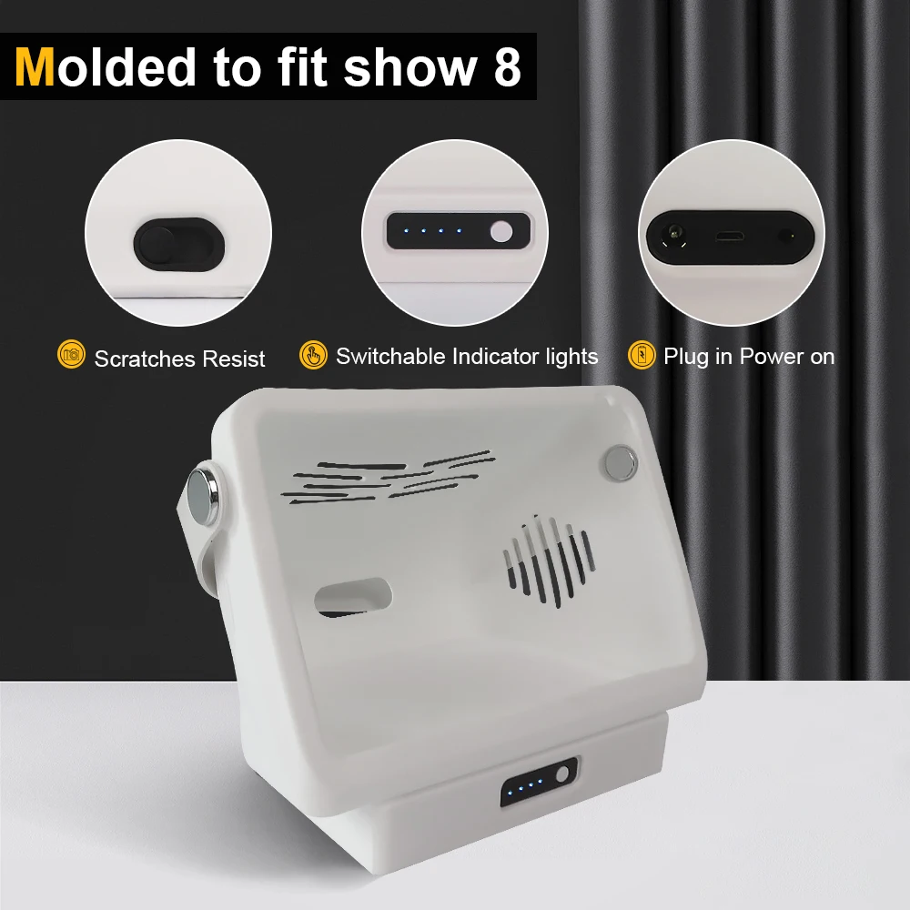 Аккумулятор для Echo Show 8 портативное защитное моющееся Беспроводное зарядное