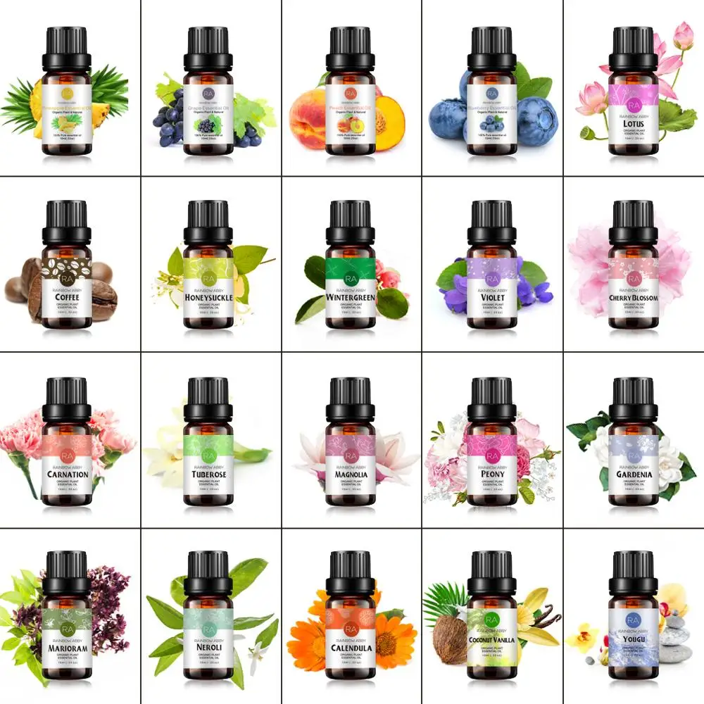 Новое эфирное масло 100% чистое огарское растение натуральные цветы для диффузора