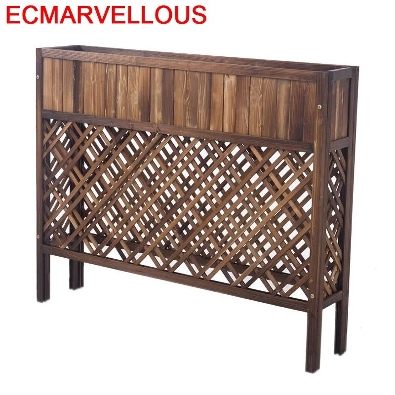 Madera Mueble Varanda Estanteria деревянная Plantas Estante Para Flores лестница для улицы стойка балкона