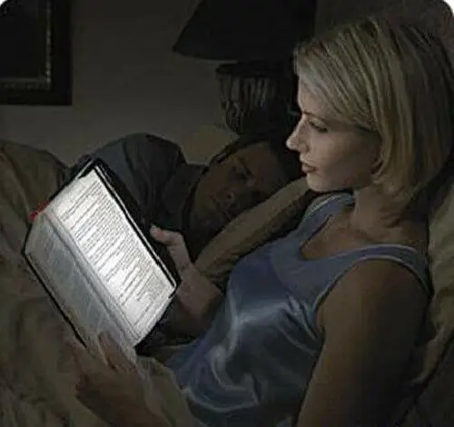 Креативный светодиодный светильник для чтения книг ночник плоская пластина