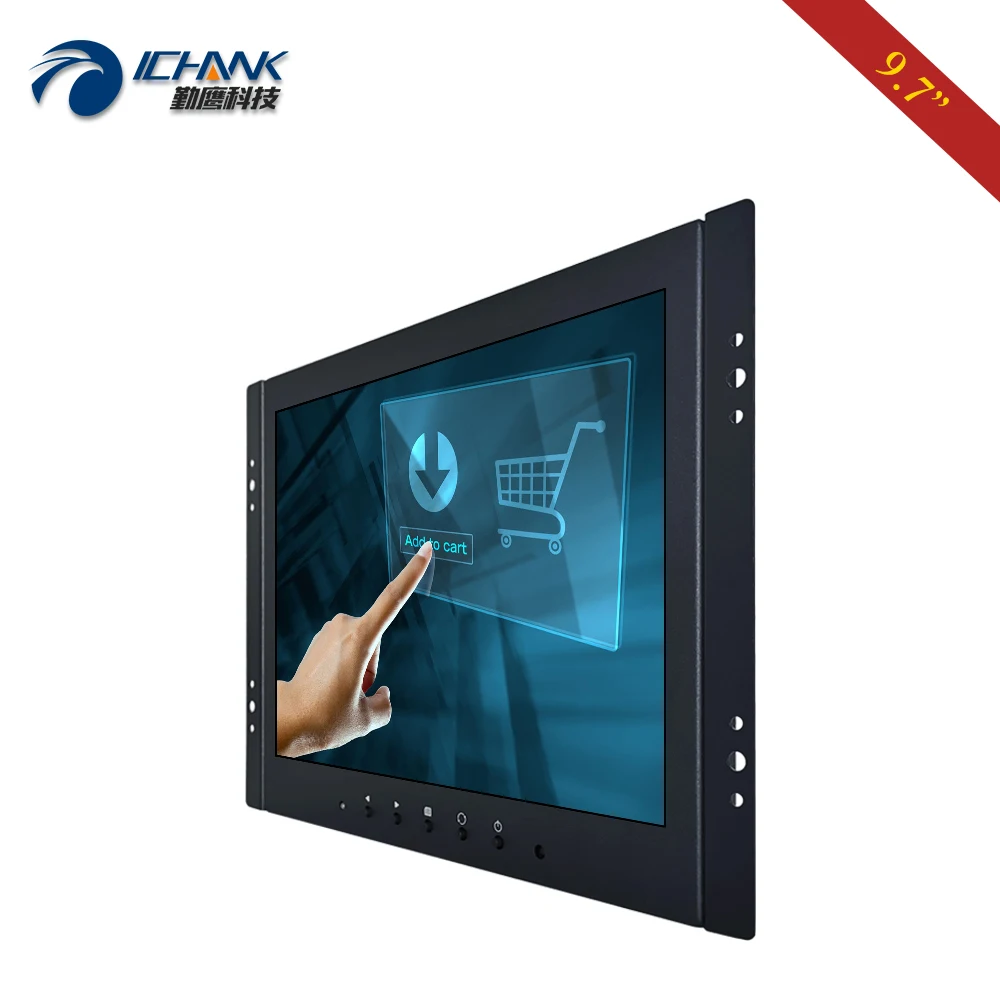ZK097TC-592D/9 7 дюйма 10 дюймов 1024x768 IPS HDMI встроенный драйвер с открытой рамкой