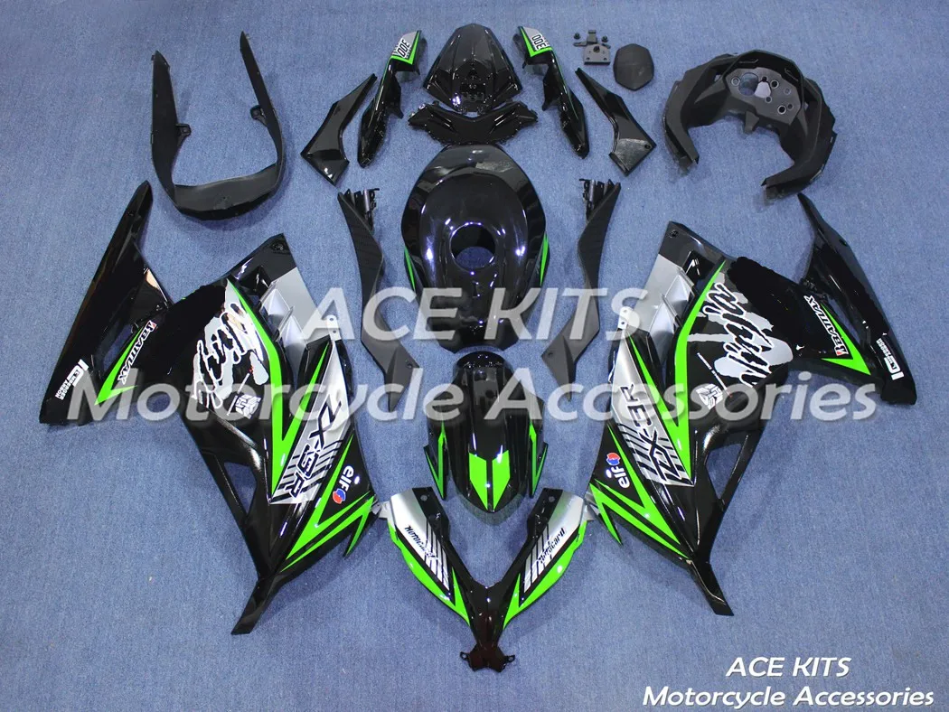 

Новинка обтекатели ABS для мотоциклов Kawasaki Ninja300 EX300 2013-2017 13 14 15 16 17 кузов красный черный белый впрыск № 0004