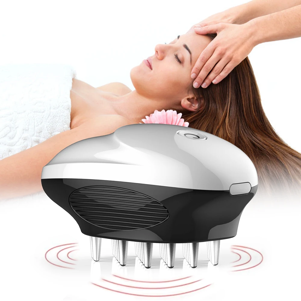 

Handheld Electric Scalp Massage Comb Releasing Scalp Fatigue for Hair Growth Vibrating Head Stimulate Massager Head Acupuncture