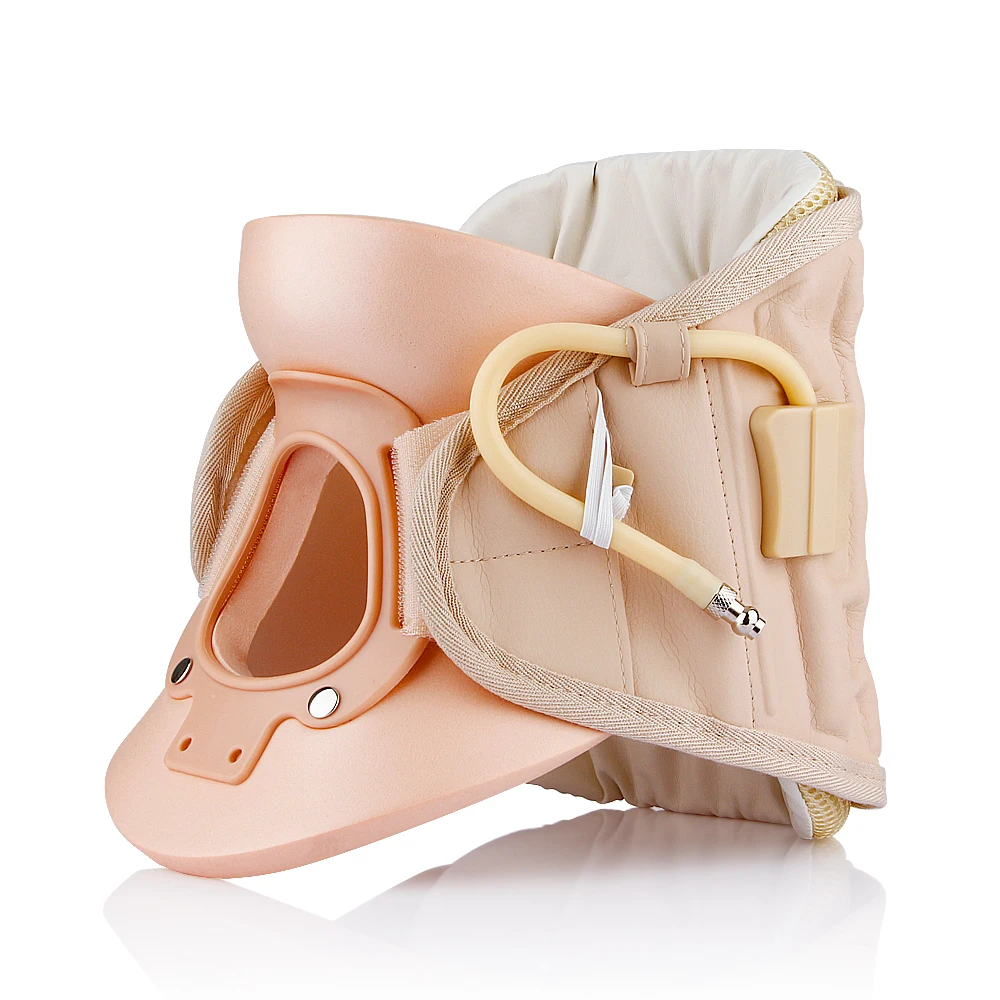 Надувной шейный ошейник массажер для шеи и приспособление коррекции