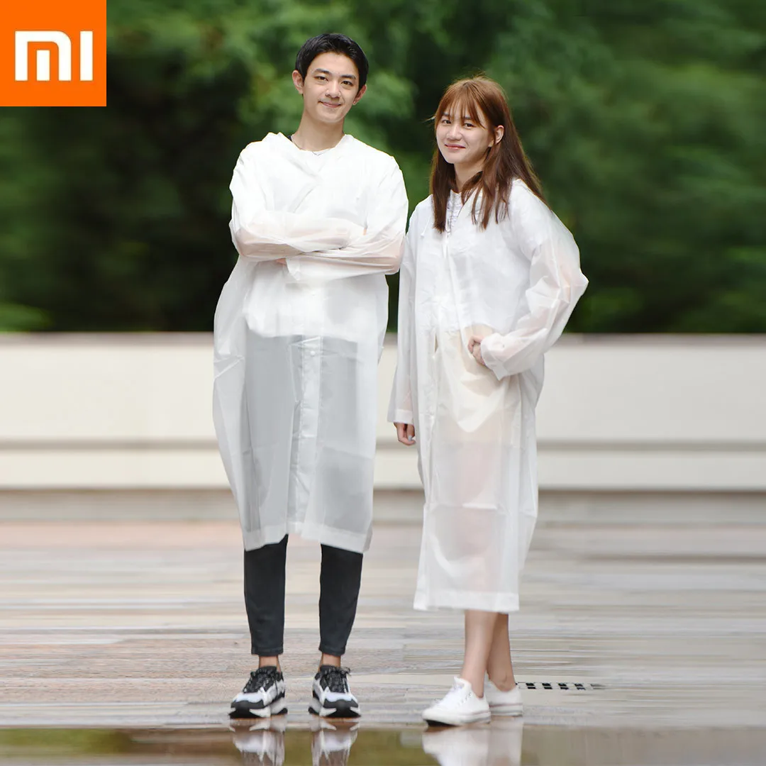 Xiaomi Модный Плащ водонепроницаемый дождевик прозрачный кемпинг xiomi для женщин и
