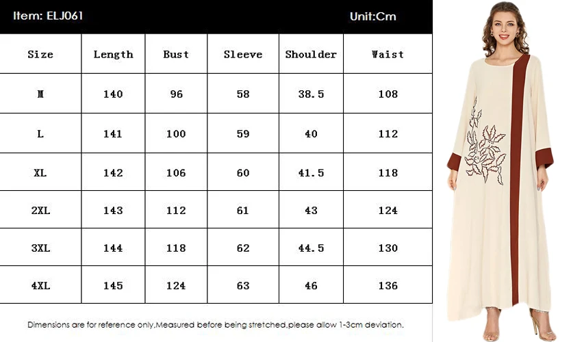 

Dubai Kaftan Muslim Abaya Ethnic Arab Jilbab Turkish Middle East Middle East O-neck Embroidery Spring Autumn Casual Elegant Robe