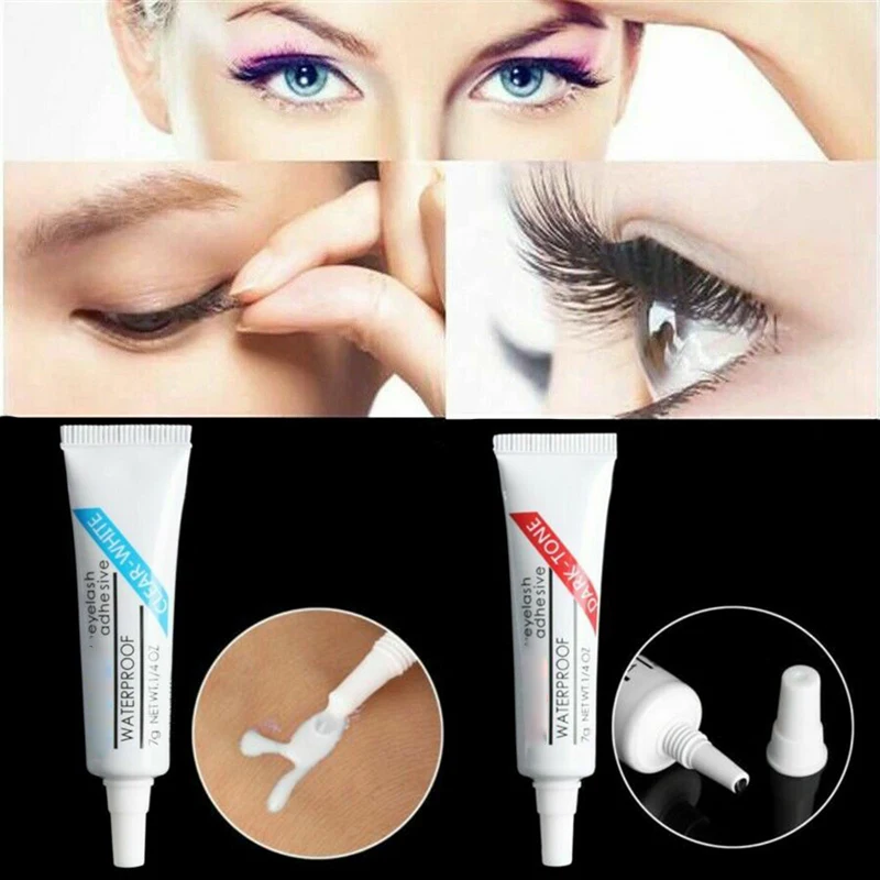 

Professional Eyelash Glue Black/Clear False Eyelashes Adhesive Cosmetic Tools Waterproof Eye Makeup Tools Beauty Tools