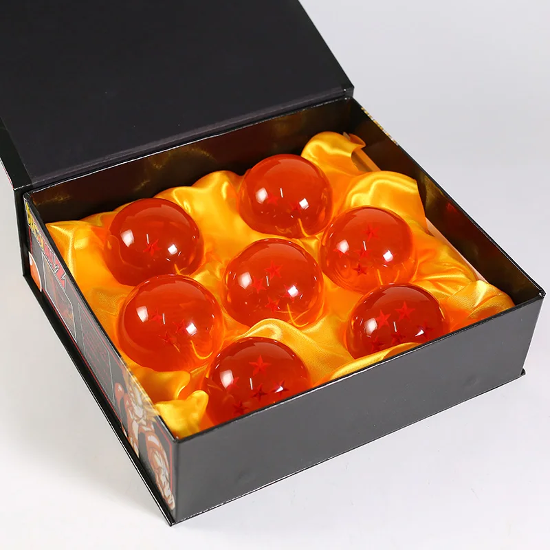 

DBZ Crystal Ball Big Size 7cm Collectible Figure Model Toys 7pcs/set