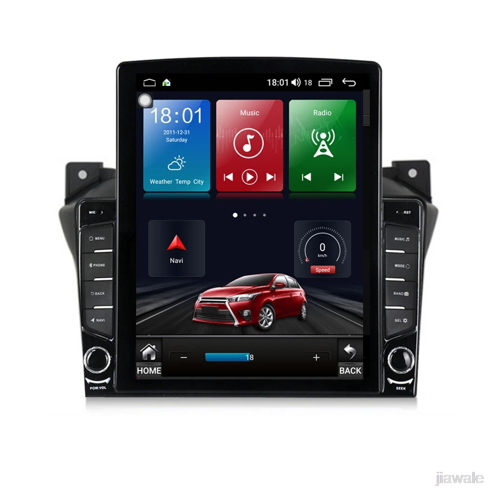 

9.7" octa-core tesla style vertical screen Android 10 Car GPS radio Navigation for Nissan Pixo, Suzuki Alto Celerio 2009-2013