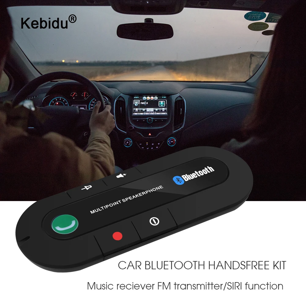 Kebidu беспроводной Bluetooth аудио приемник адаптер автомобильный комплект динамик