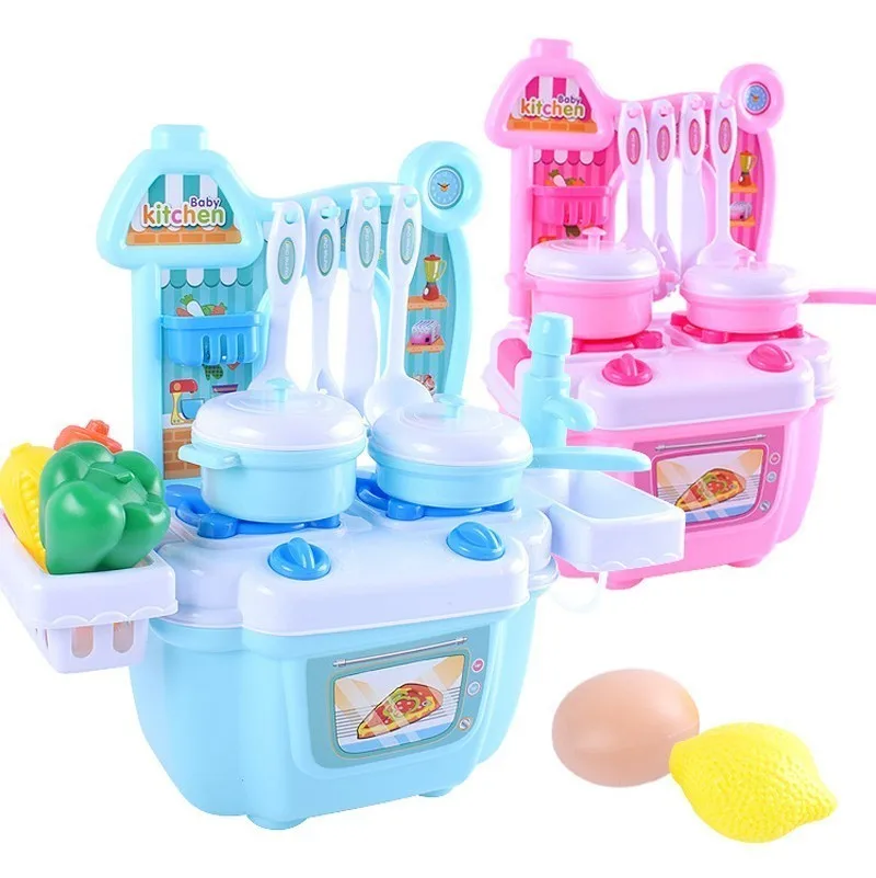 Детская мини-имитация кухни пластиковые игрушки для ролевых игр детские с