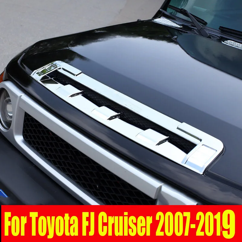 Для Toyota FJ Cruiser 2007 2019 хромированный АБС пластик передний колпачок овальная