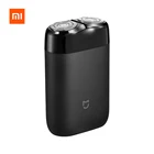 Водонепроницаемая электробритва Xiaomi Mijia, портативная стальная бритва с 2 плавающими головками для мужчин, зарядка USB, 2019
