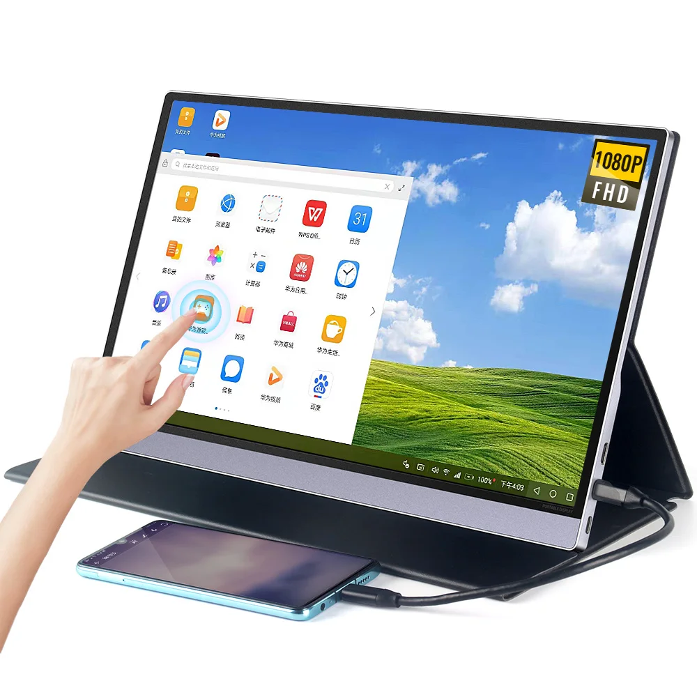 портативный сенсорный экра