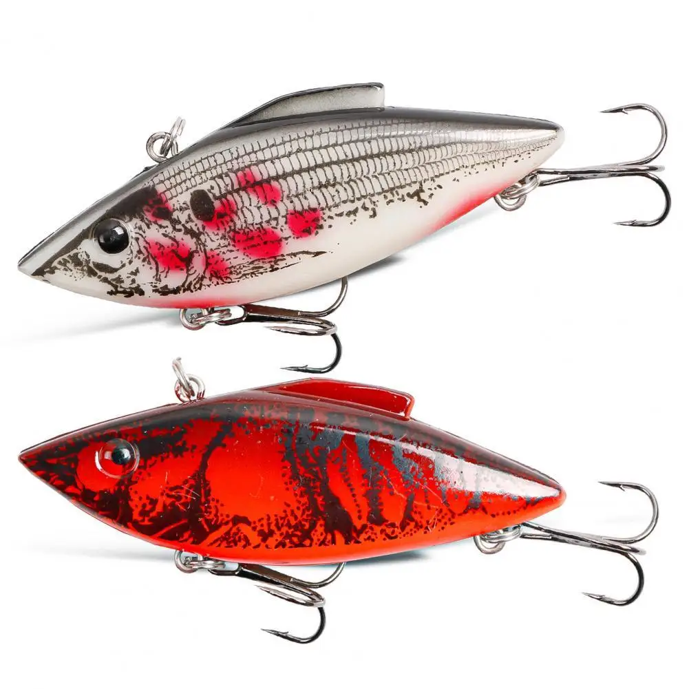 

16.5g 7.5cm Plastic Fishing Bait Lipless VIB Artificial Hard Swing Plastic Fish Lure Bait for Salt Water