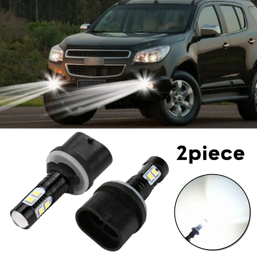 

LED Car Xenon White Fog Lights 2 Pcs 2001-2002 6000K Bulbs For Chevrolet Silverado
