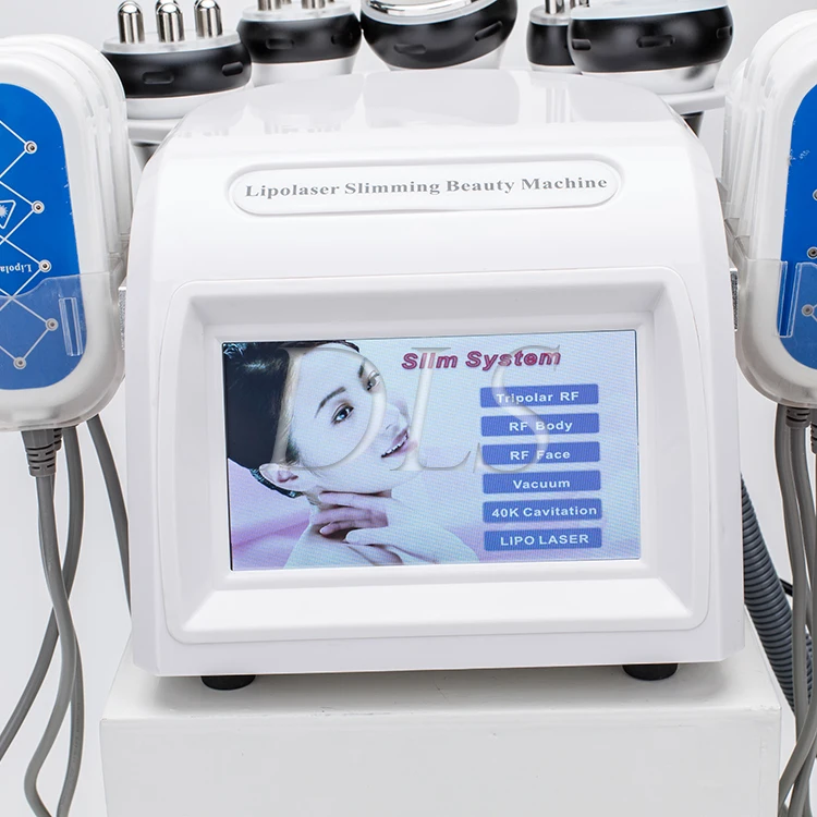 

2021 new hot style Lipo slim laser + cavitation + RF + vacuum / cavitation ultrasound Lipolaser weight loss machine