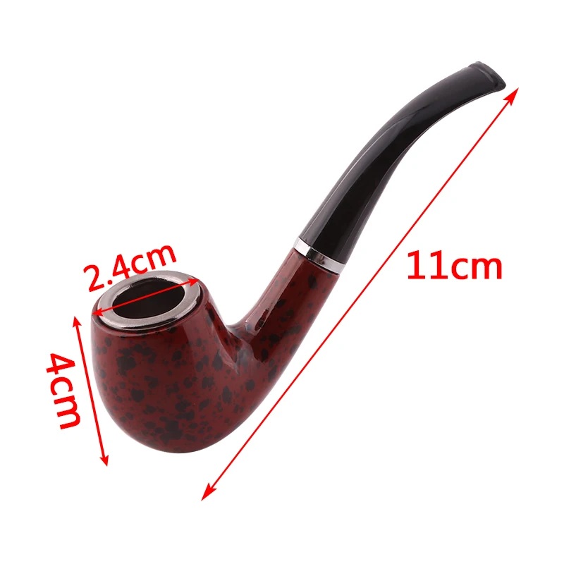 

Dual-use Tobacco Smoking Pipes Resin Portable Smoke Pipe Herb Tobacco Pipe Smoke Grinder for Smoking Accessories Erliao