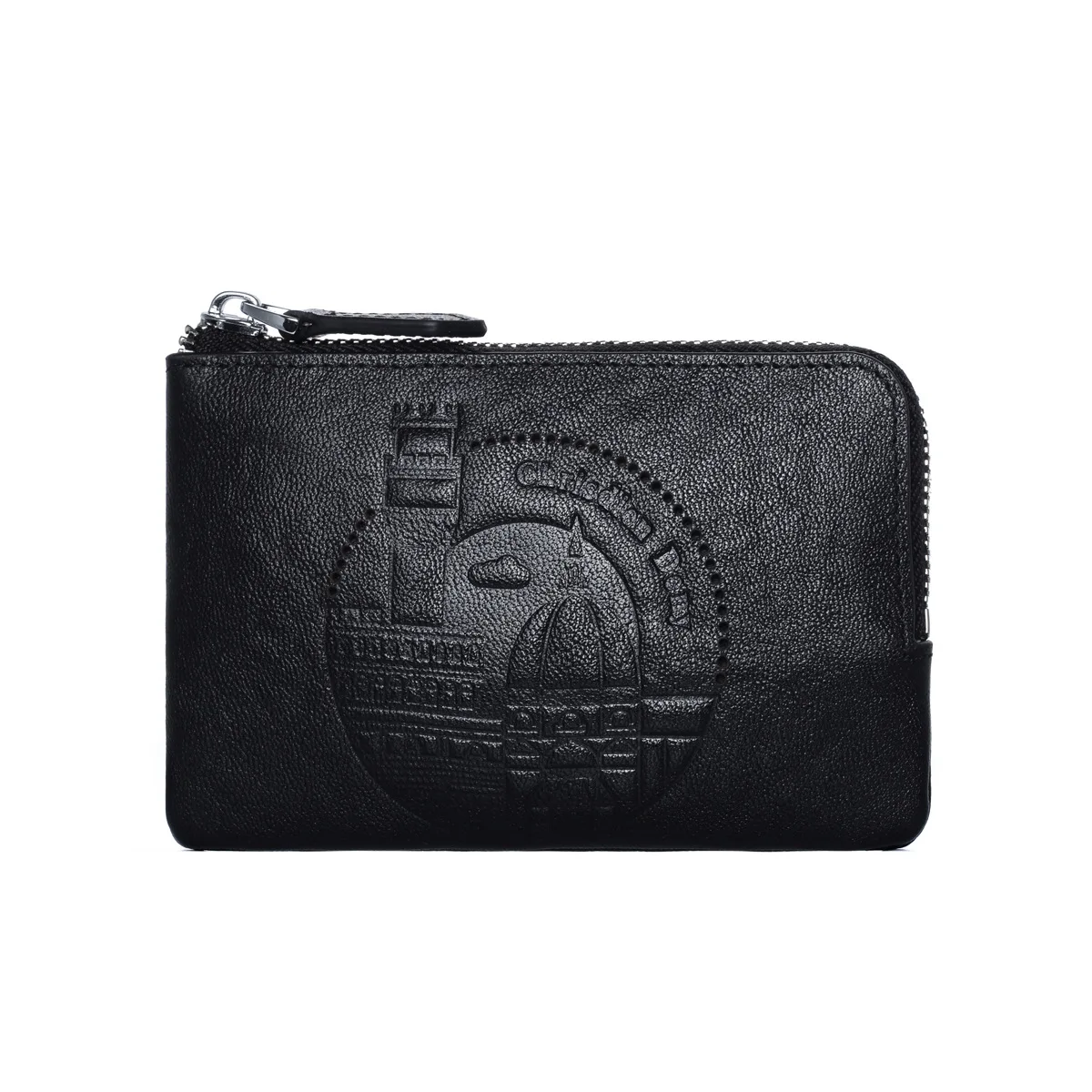 

New product [Palazzo Vecchio, Italy] cowhide wallet male car key case card case mini coin purse