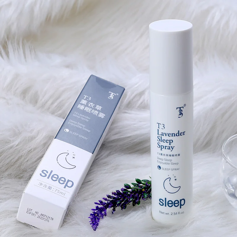 Новинка ароматерапия натуральный Лавандовый спящий спрей 75 мл подушка для