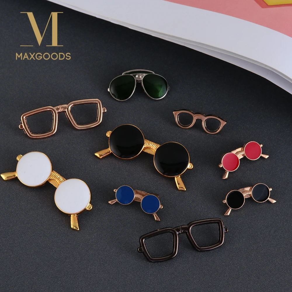 Модные эмалированные булавки и броши для очков солнцезащитных женский мужской