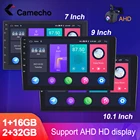 Автомагнитола Camecho, 2DIN, AHD, Android 11, 2.5D, 10,1 дюйма, HD, Maltimedia, стерео, 2 ГБ + 32 ГБ, автомобильный DVD-плеер, AHD, GPS-навигация, Авторадио