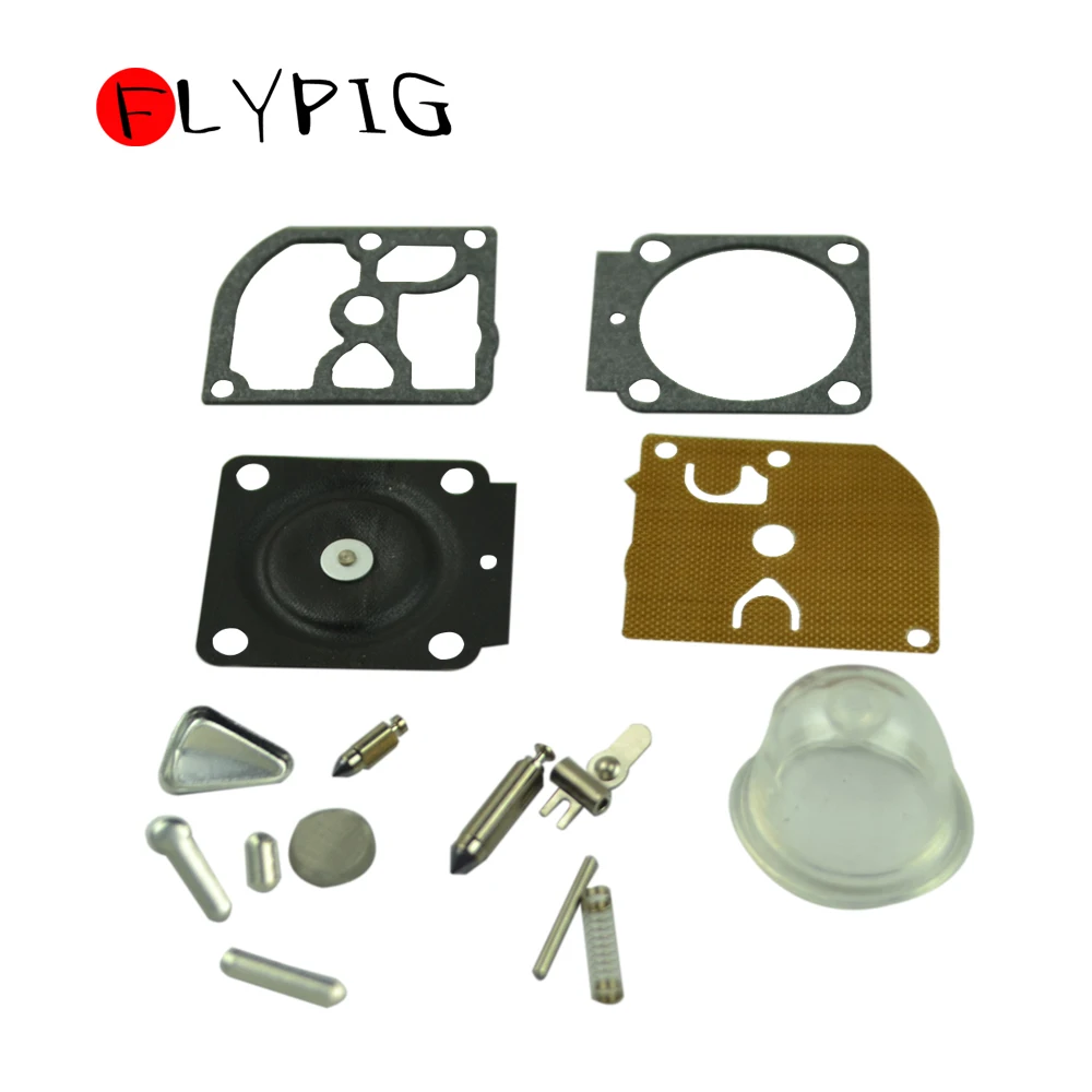 Карбюратор Ремонт Ремонтный комплект прокладок диафрагмы для Stihl HS45 FS55 FS38 BG45 MM55 EMU