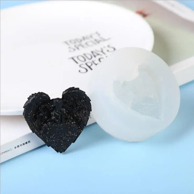 Прозрачная силиконовая форма высушенный цветок смола декоративное ремесло DIY