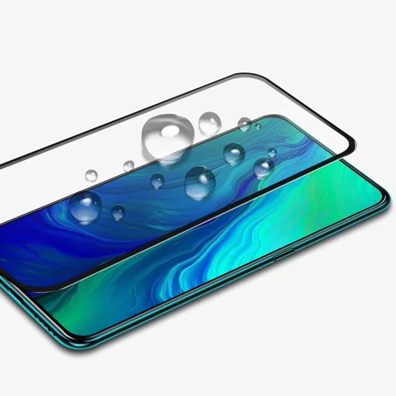 Закаленное стекло с полным покрытием из алюминия для OPPO A52 Взрывозащищенная