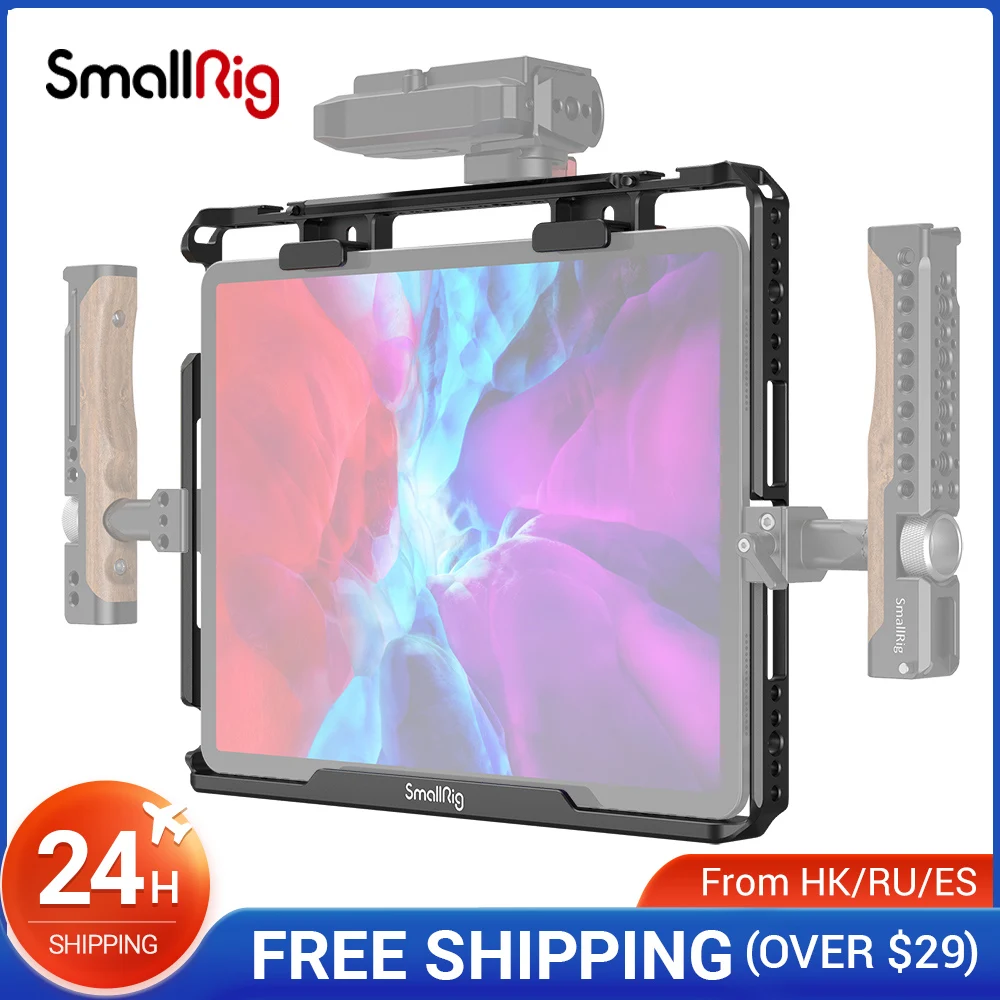 

SmallRig Cage For iPad Tablet Compatible For iPad/iPad Mini/iPad Air/iPad Pro with 7.9\"-12.9\" screen MD2979