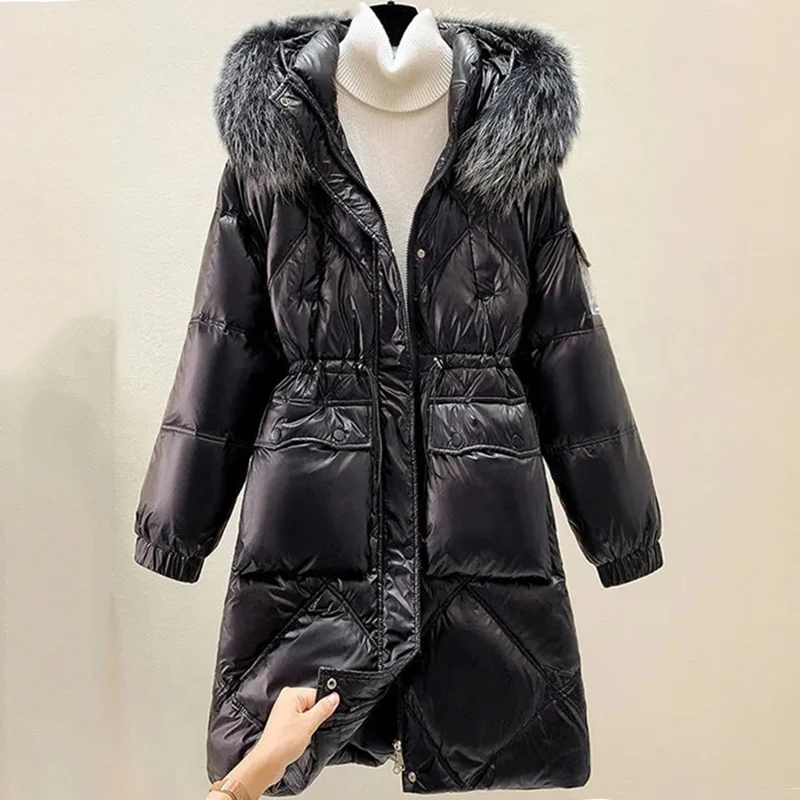 Новинка 2022 свободная Водонепроницаемая хлопковая парка Зимняя Толстая куртка