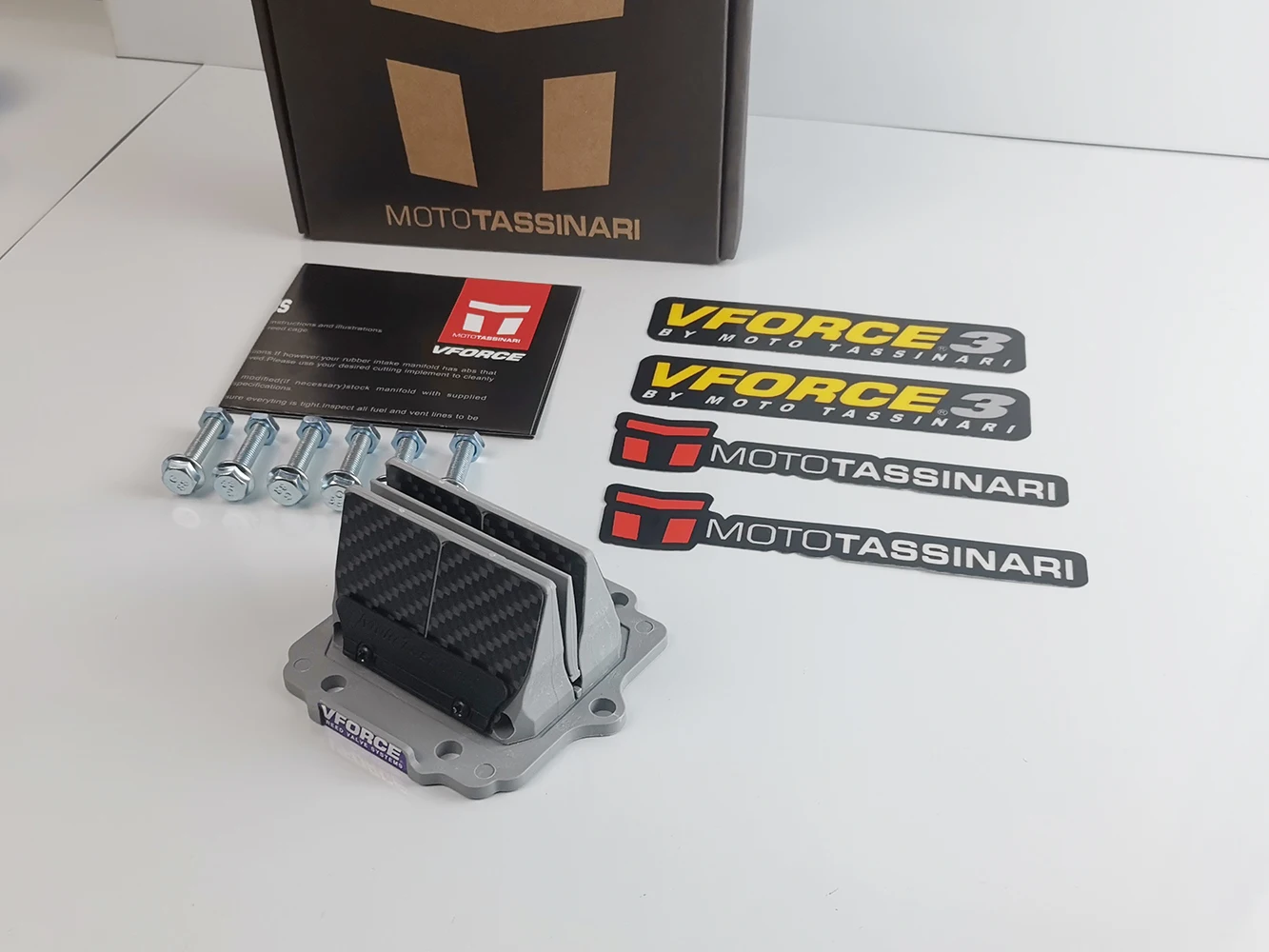 

Тростниковая система клапанов Vforce для Delta 2 Kawasaki KDX200 KDX220R Ninja KRR ZX150 / KRZ150 Moto V Force