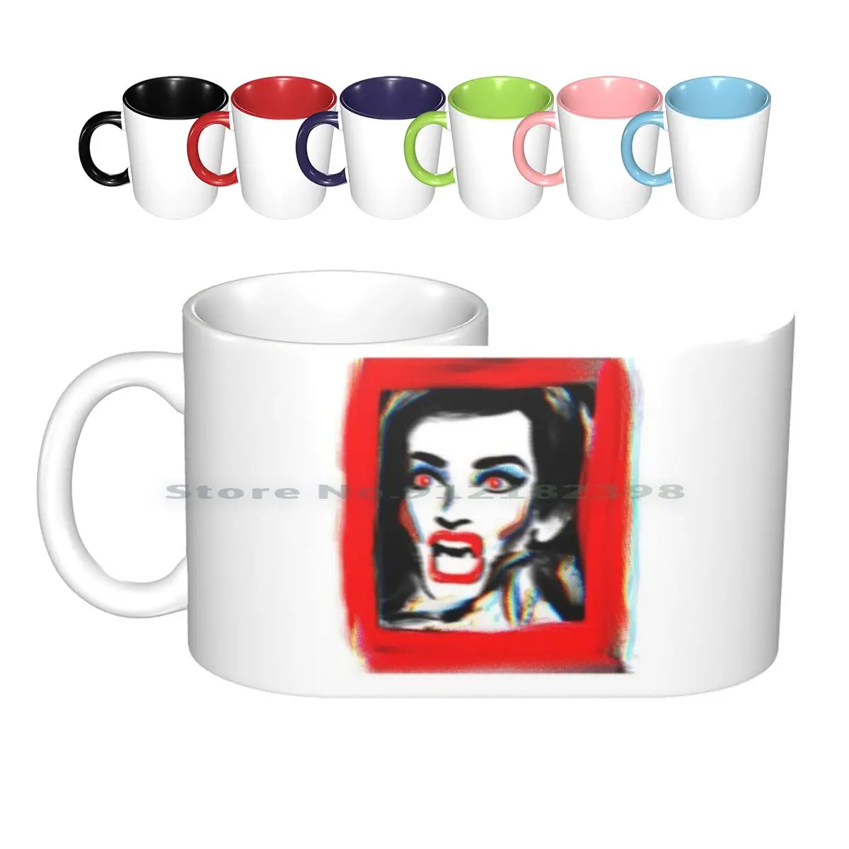 

Керамические кружки Maria Callas, кофейные чашки, кружка для чая с молоком, модная музыкальная кружка Дива, певица, сопрано, опера, Thebest Ever, Мария, ...