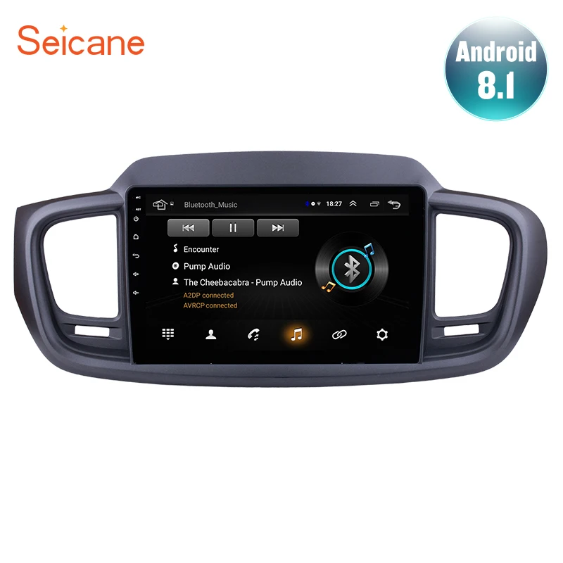 Seicane 10 1 дюймовый Android 8 2Din автомобильный радиоприемник с навигацией GPS