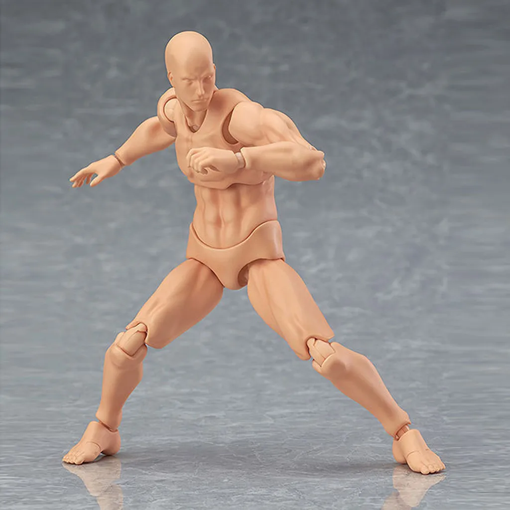 Многофункциональные подвижные фигурки SHFiguarts BODY KUN / CHAN серый/оранжевый цвет Ver ПВХ