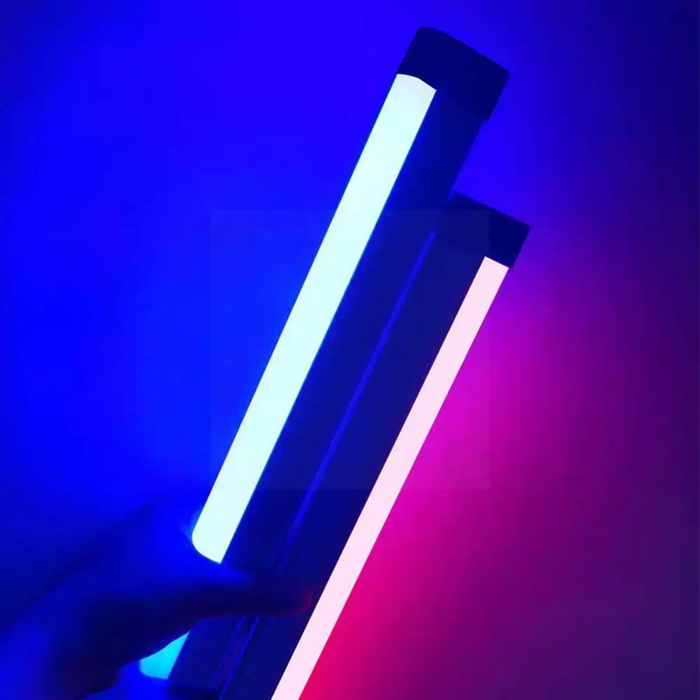 

Purple Rgb Light Stick Photography Fill Light Handheld Lighting Party Speedlight Lamp Flash Video Photo Bar Q1p1