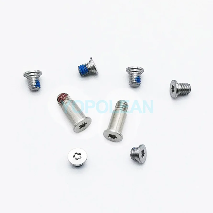 Винты серебристого цвета для Macbook 5 комплектов 12 дюймов Retina A1534 2015 2016 лет|Колпачки