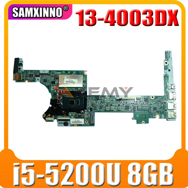 

For HP X360 13-4003DX Laptop Motherboard 801506-501 801506-601 DA0Y0DMBAF0 With i5-5200u CPU 8GB RAM 100% Tested Fast Ship