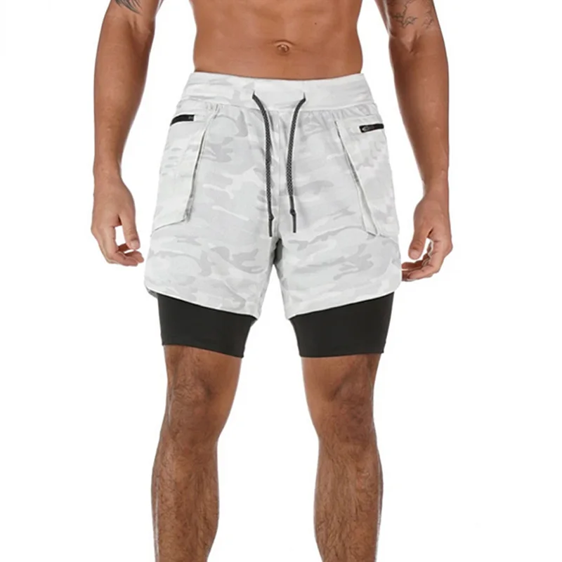 Мужская мода светильник Вес шорты для бега трусцой с внутренним карманом
