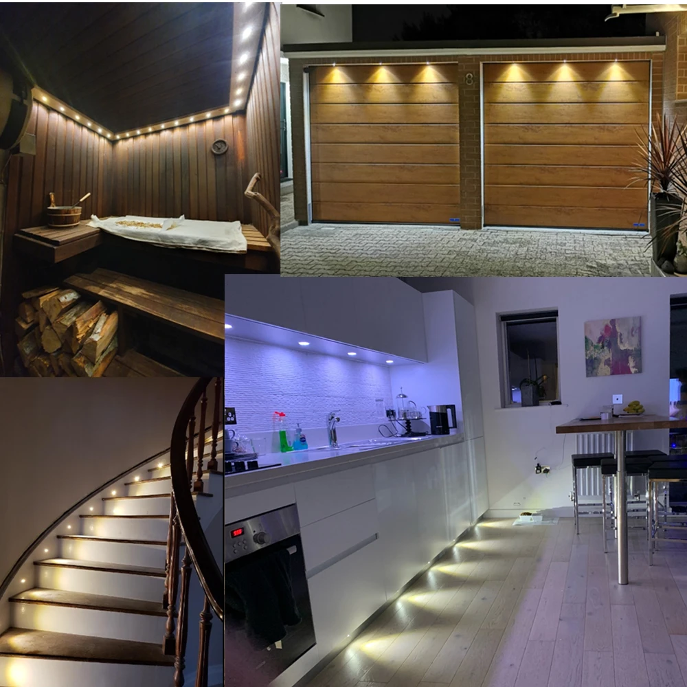 Маленький Точечный светильник 1 Вт миниатюрный Светодиодный точечный 12 В с