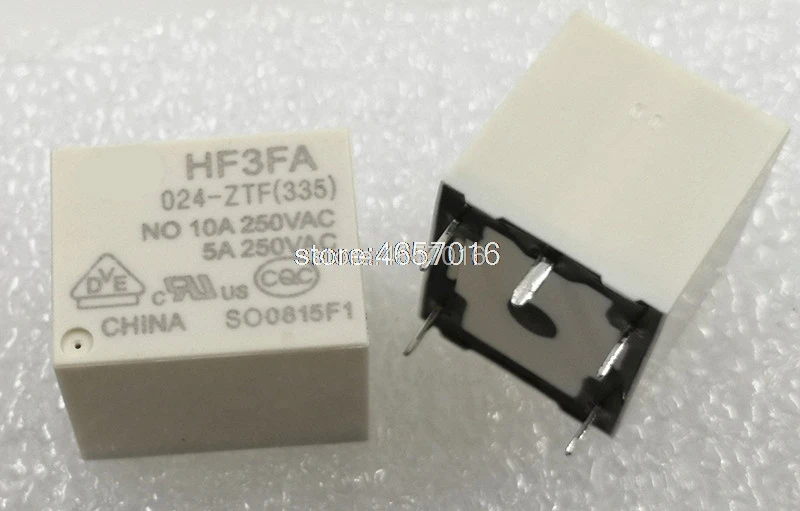 

Реле HF3FA 024-ZTF (335) 10 шт.