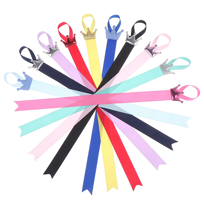 

1Pc Lovely Children Long Hair Clip Organizer Hair Bow Storage Crown-shaped For Girls