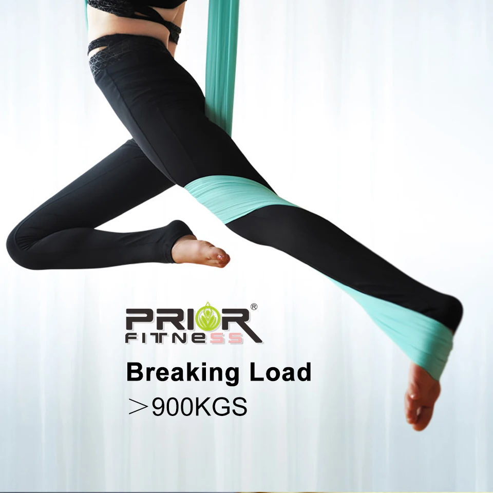 Перед Фитнес высокая прочность антенны Йога Комплект гамака 5M x 2 8 M