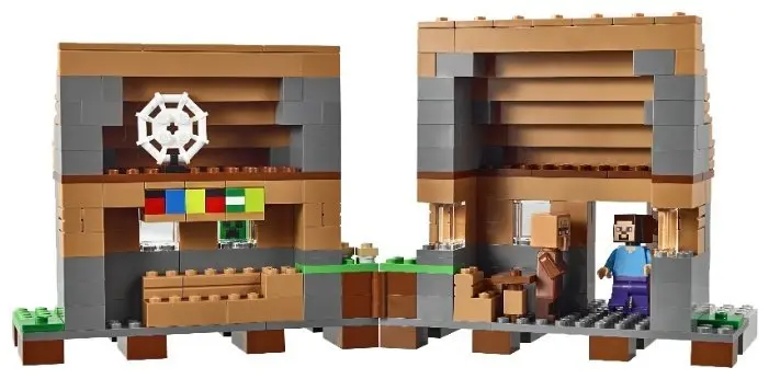 Конструктор Деревня 10531 (21105) My World Майнкрафт Minecraft блочный детский развивающая