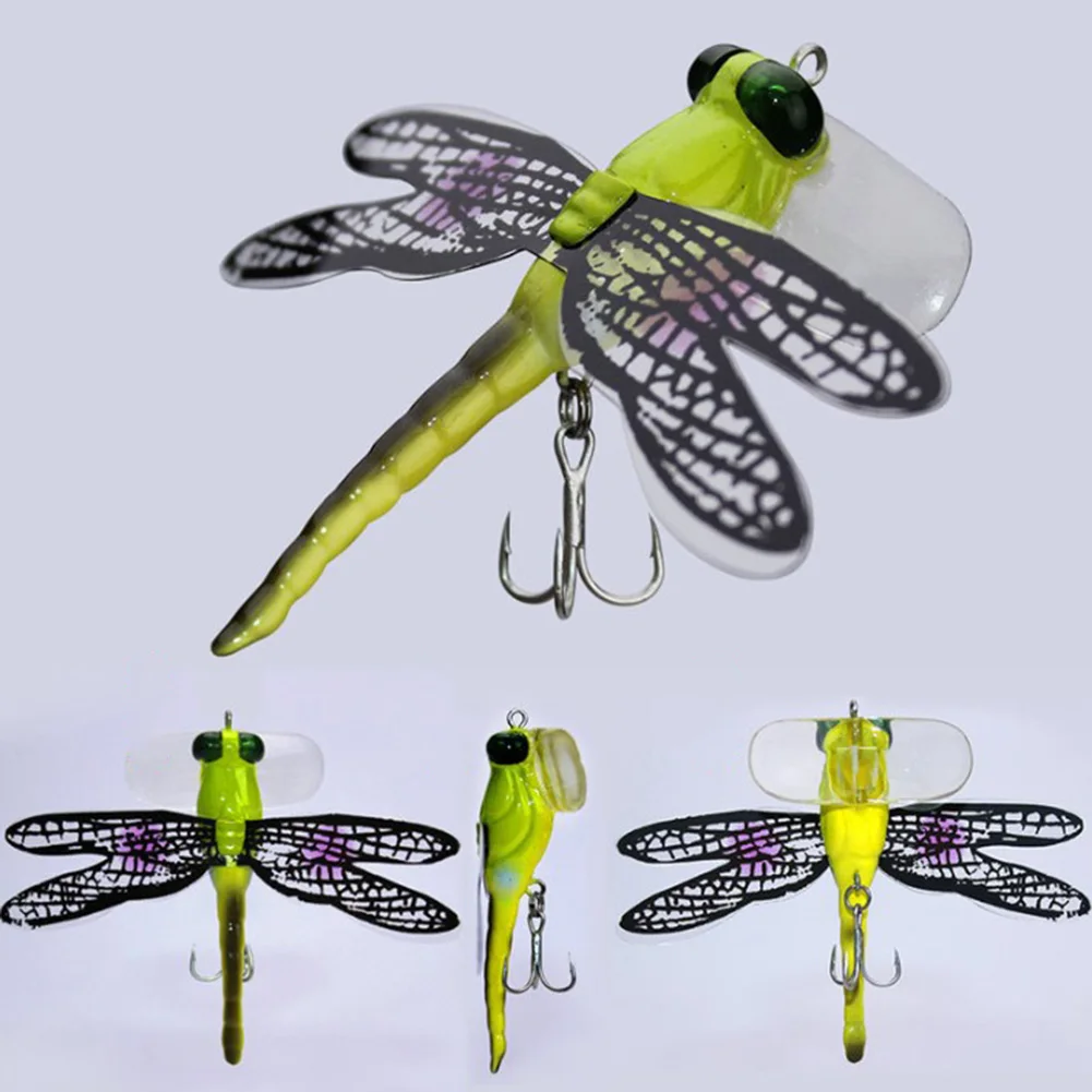 

Fishing Bait Lure Life-like Dragonfly Floating Bionic Fake Bait Durable Realistic Lure Bait For Fishing