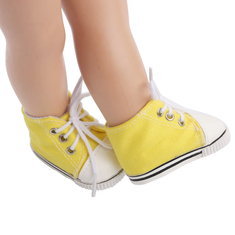 18 дюймов американская кукла для девочек парусиновая обувь кроссовки